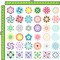 36-Piece Reusable Mandala Stencils – 3x3 in DIY Painting Templates for Wood, Walls, Crafts & Home Decor